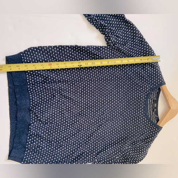 MANGO Polkadot Crewneck Light Jumper - L - Picture 5 of 6